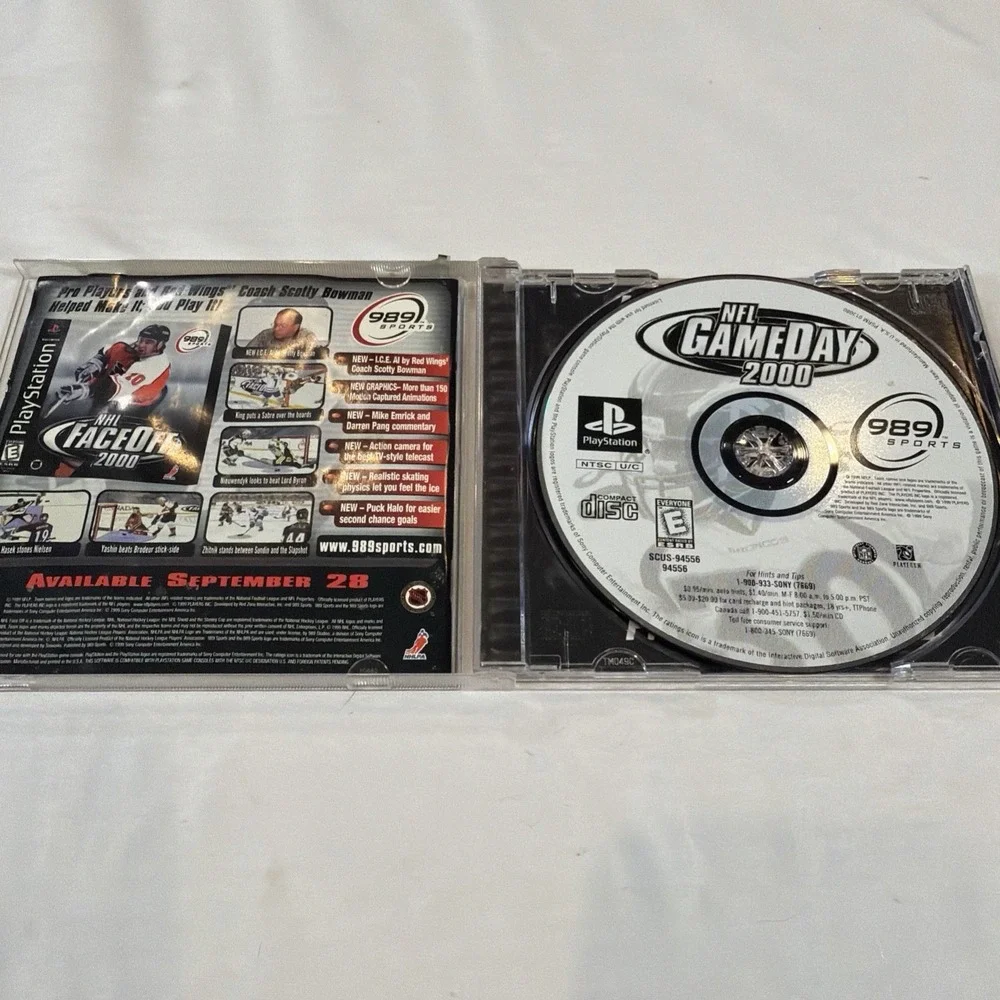 PlayStation 1 PS1 Football Game Lot‎ 4 Madden 2001 2002 NFL GameDay Xtreme CIB